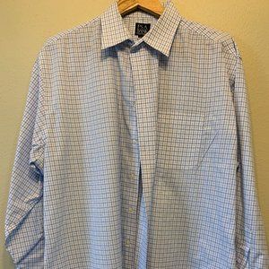 Jos A. Bank Travelers Collection Mens Dress Shirt